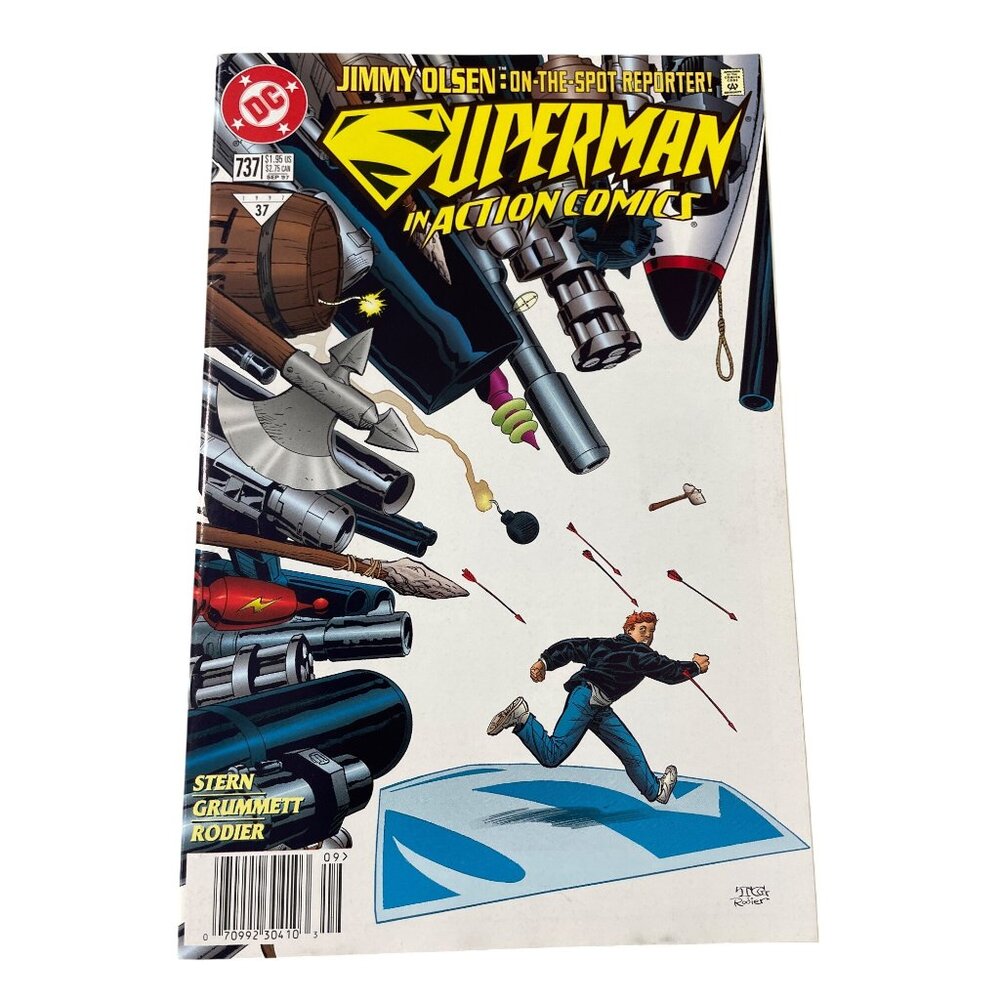 DC Comics Superman In Action Comics #737 Jimmy Olsen Sep 1997 Bagged Boarded